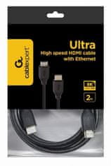 Gembird CABLEXPERT kabel HDMI 2.1, 8K, M/M, 2m, černá