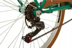 Goetze Mood dámské jízdní kolo, kola 26”, výška 150-165 cm, 7-rychlostní, zelené