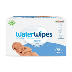 WaterWipes Odbouratené ubrousky 100% BIO 720 ks