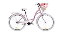 Goetze STYLE dámské jízdní kolo, kola 28”, výška 160-185 cm, 1-rychlostní, lilac bílé