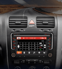 Junsun CD DVD Autorádio Pro VW Škoda Seat s GPS Navigací, Mapy, Logo Rádio Volkswagen Passat, Golf, Octavia