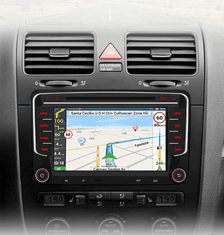 Junsun CD DVD Autorádio Pro VW Škoda Seat s GPS Navigací, Mapy, Logo Rádio Volkswagen Passat, Golf, Octavia