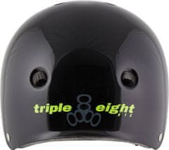 TRIPLE EIGHT Dual Certified Skate Helma (L-XL|Black Zest)