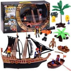 JOKOMISIADA Pirátská loď s příslušenstvím a zvukem