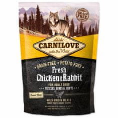 Carnilove Krmivo Dog Fresh Chicken & Rabbit 1,5kg
