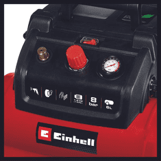 Einhell Kompresor TC-AC 190/6/8 OF Set, 1200 W, 8 bar - Einhell