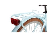 Goetze COLOURS dámské jízdní kolo, kola 28”, výška 160-185 cm, 3-rychlostní, modrý hnědá kola
