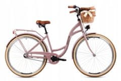 Goetze COLOURS dámské jízdní kolo, kola 28”, výška 160-185 cm, 3-rychlostní, fialová