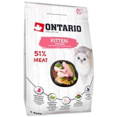 Ontario Krmivo Kitten Chicken 0,4kg