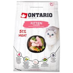 Ontario Krmivo Kitten Chicken 0,4kg