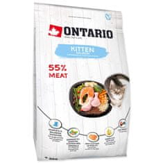 Ontario Krmivo Kitten Salmon 2kg