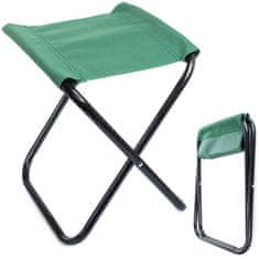 RS Kempingová stolička zelená