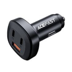 AceFast Nabíječka do auta Acefast B3, 66 W, 2x USB-C + USB (černá)