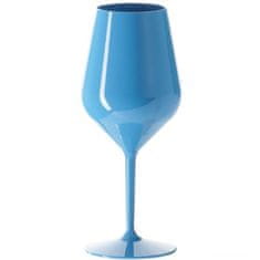 Santex Sklenička na víno modrá 47 cl 1 ks