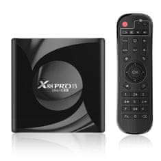 BergMont Multimediální přehrávač SMART TV BOX X88pro , 8K Ultra HD, DEKODÉR, 2GB/16GB, ANDROID 13.0, Netflix, HBO 
