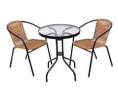 Kulatý zahradní stolek MODERN 60 cm
