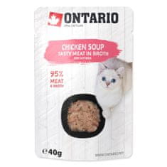 Ontario Polévka Kitten kuře 40g