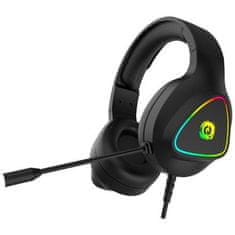 Canyon Sluchátka s mikrofonem GH-6 herní headset Shadder černý