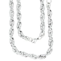 ewena Pánský náhrdelník s náramkem z chirurgické oceli JD859
