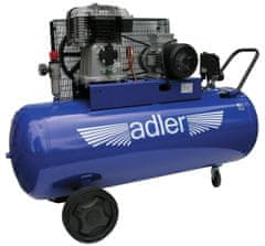 Adler Vzduchový kompresor 200l, 400V, 3 kW, 10 bar, olejový, dvouválcový - ADLER AD360-200-3T