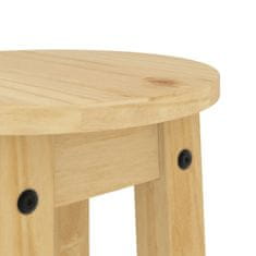 Vidaxl Barové stoličky 2 ks masivní borové dřevo