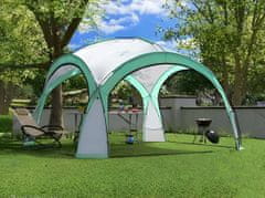 ModernHome Pavilonový stan YENA s obalem 350x350 cm zeleno-bílý