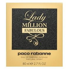 Paco Rabanne Lady Million Fabulous Intense parfémovaná voda pro ženy 80 ml