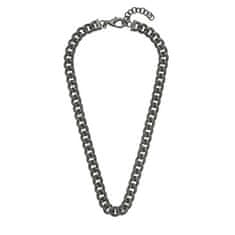 Police Masivní černý náhrdelník z oceli Crank PEAGN0032303