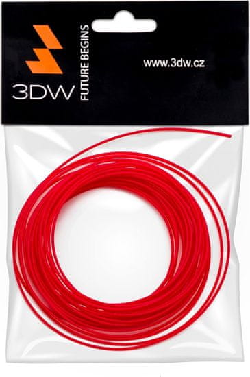 Armor 3DW - ABS filament 1,75mm červená, 10m, tisk 220-250°C