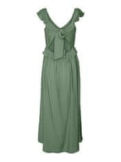 Vero Moda Dámské šaty VMJOSIE Regular Fit 10303761 Hedge Green (Velikost L)