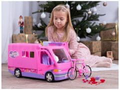 iMex Toys růžový karavan pro panenky KX2022