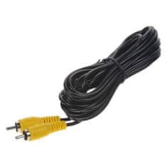 Stualarm CINCH video kabel, 5m (80347)