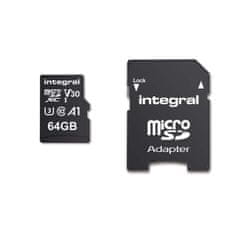 Nedis 64GB vysokorychlostní paměťová karta microSDHC/XC V30 UHS-I U3 