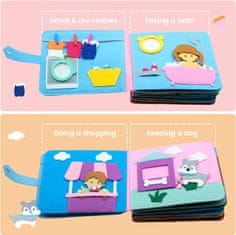 JOJOY® Montessori 3D kniha na procvičení smyslů | FIRSTBOOK Kapitola druhá