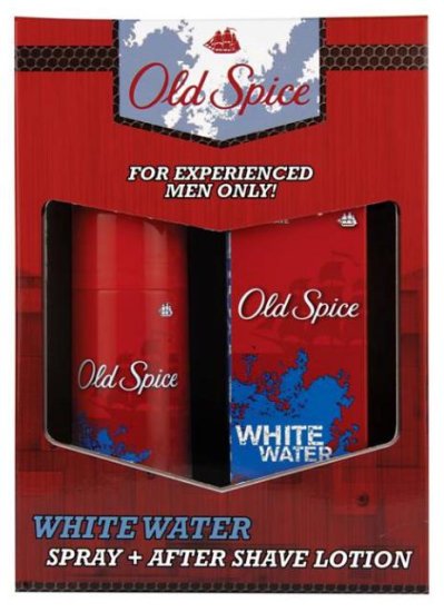 Old Spice Whitewater voda po holení 100 ml + spray 125 ml