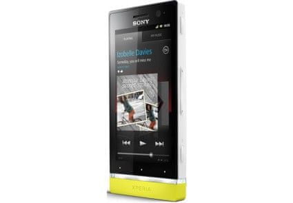 Sony Xperia U Pure White Yellow