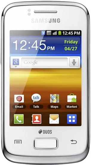 Samsung Galaxy Y Duos S6102 Pure White - rozbaleno