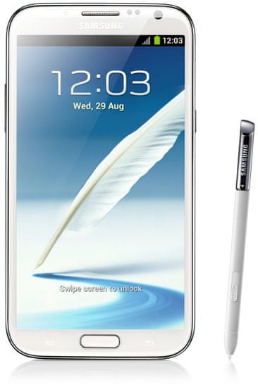 Samsung Galaxy Note II N7100, Ceramic White