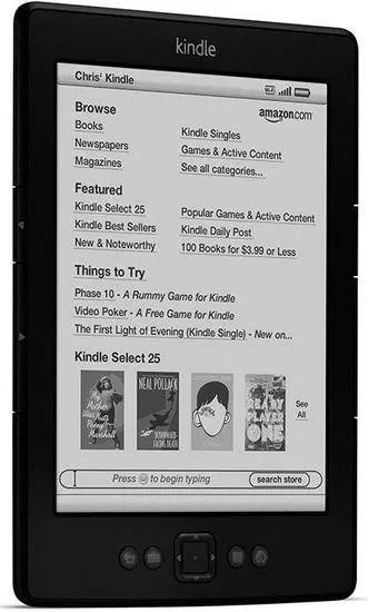 Amazon Kindle 5.generace, WiFi, Sponzorovaný