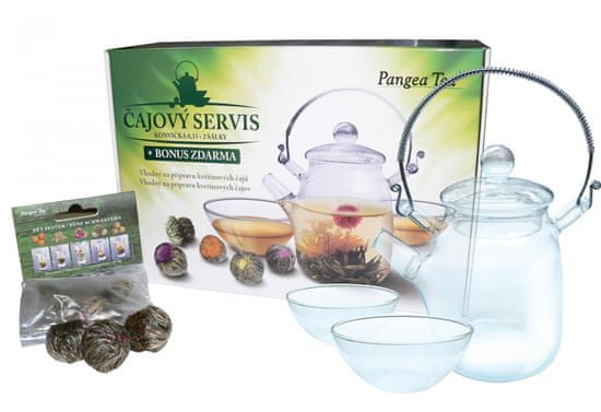 Pangea Tea Servis Blooming Tea