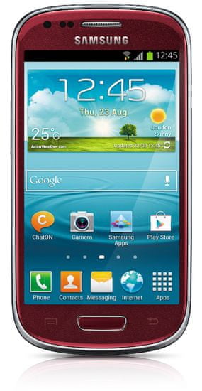 Samsung Galaxy S III mini i8190, NFC, Red