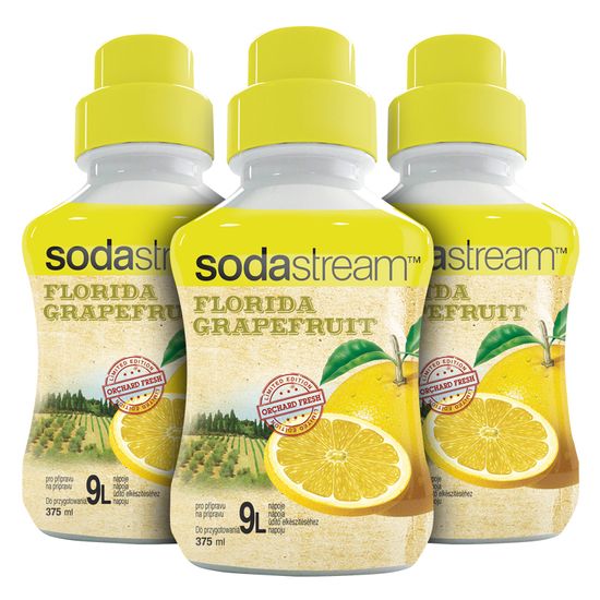 SodaStream Florida Grapefruit 3 x 375 ml