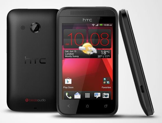 HTC Desire 200 (G2), 102e, černé