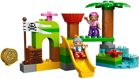 LEGO DUPLO 10513 Pirát Jake Skrýš Země Nezemě