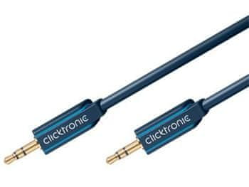 ClickTronic HQ OFC kabel Jack 3,5 mm stereo, M/M, 1 m