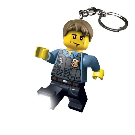 LEGO CITY Chase McCain Policista svítící klíčenka
