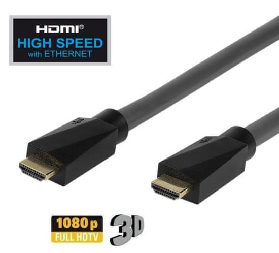 Vivanco HDMI High Speed + Ethernet kabel, 1,5 m