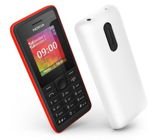 Nokia 108 Dual SIM, bílá