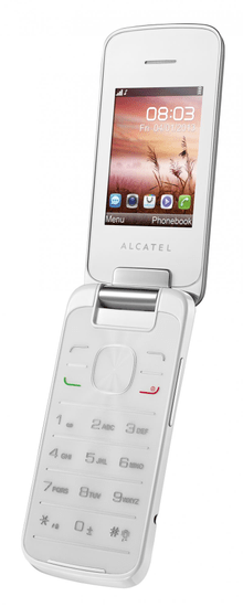 Alcatel 2010 Dual SIM, bílá