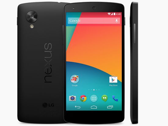 LG Nexus 5, D821, 16 GB, černý
